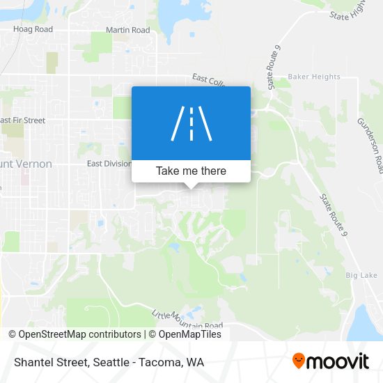 Mapa de Shantel Street