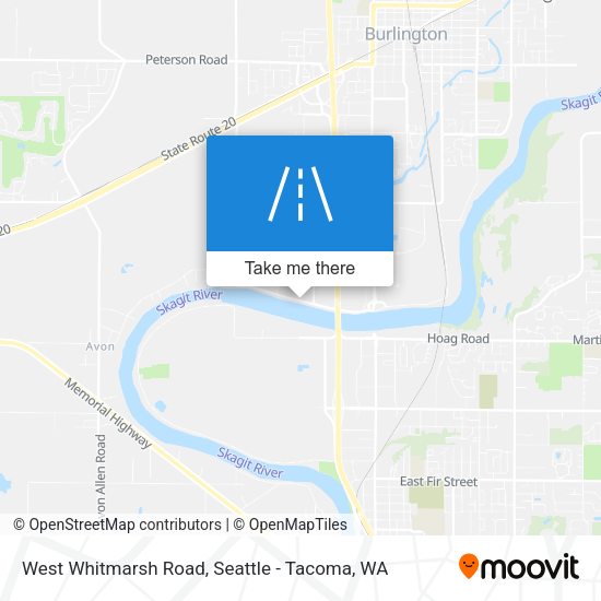 West Whitmarsh Road map