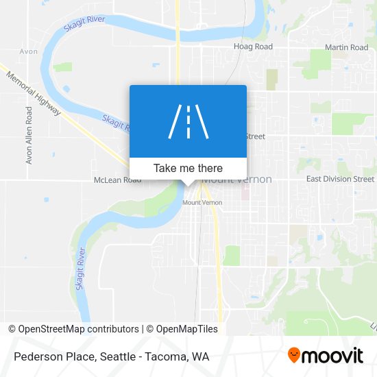 Pederson Place map