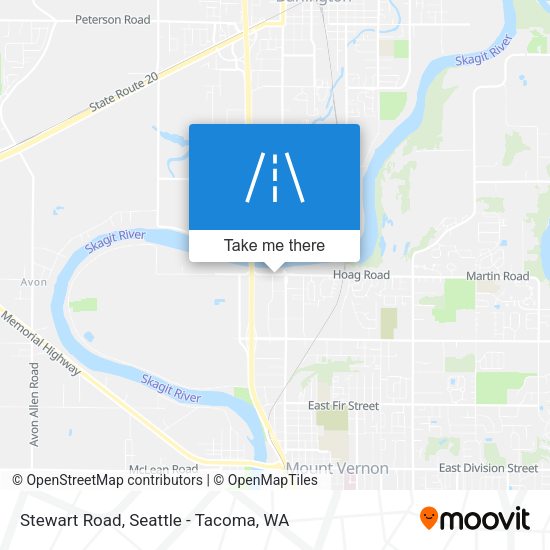 Stewart Road map