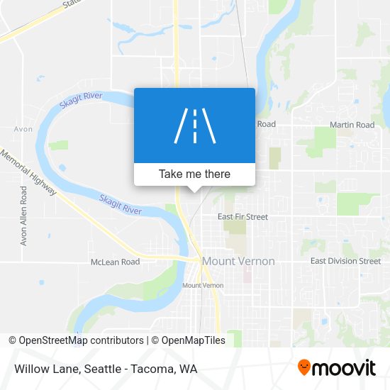 Mapa de Willow Lane