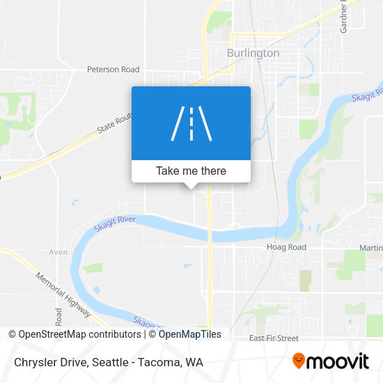 Mapa de Chrysler Drive