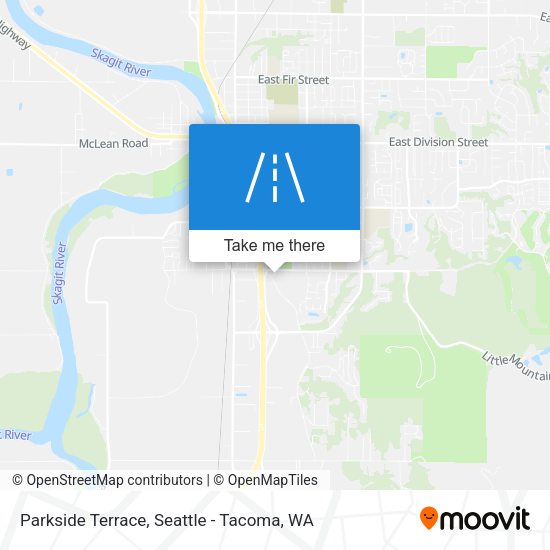 Parkside Terrace map