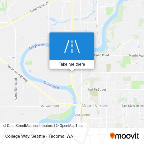 College Way map