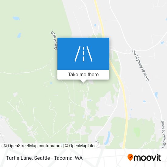 Turtle Lane map