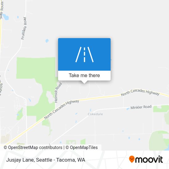 Jusjay Lane map