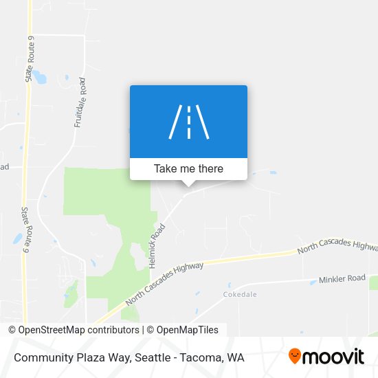 Mapa de Community Plaza Way