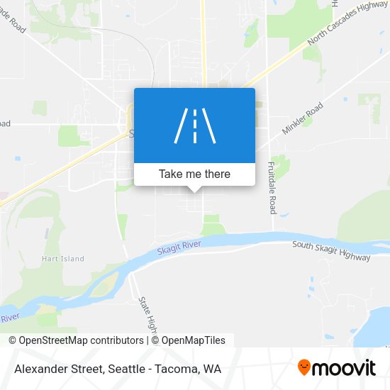 Alexander Street map