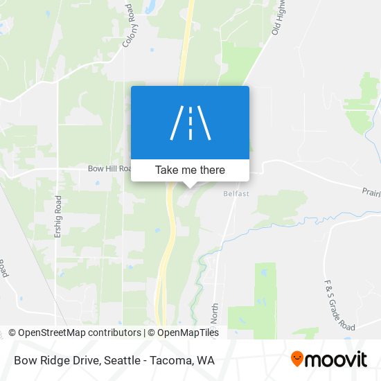 Bow Ridge Drive map