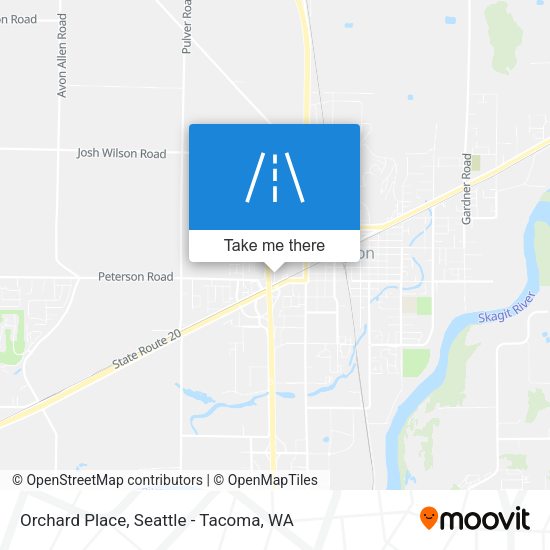 Orchard Place map