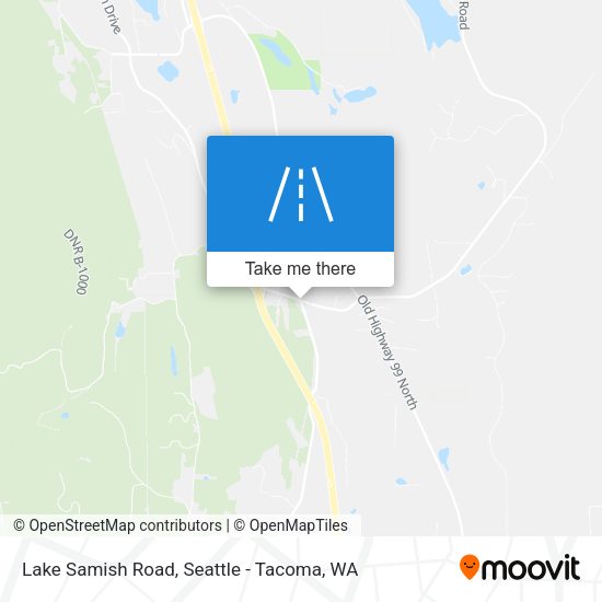 Mapa de Lake Samish Road