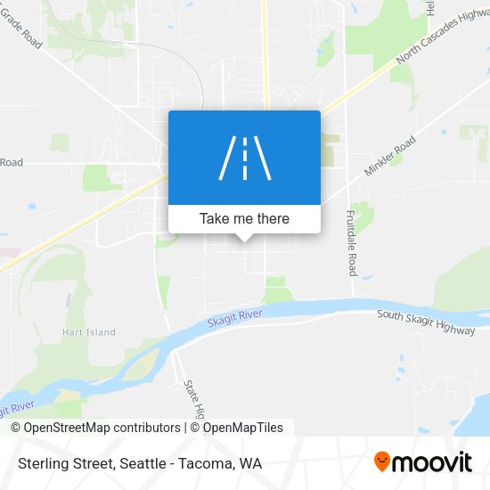 Sterling Street map