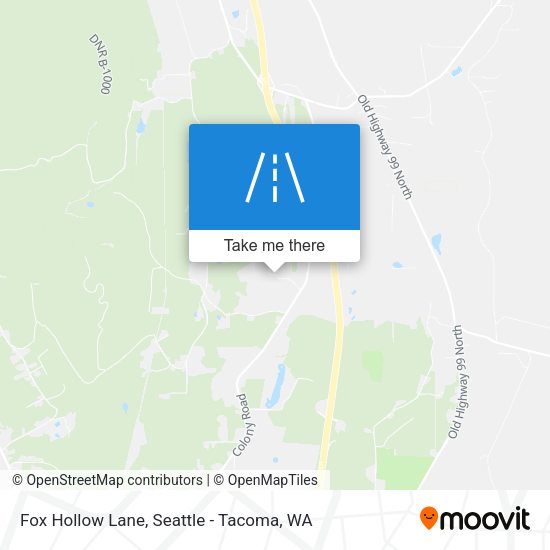 Fox Hollow Lane map