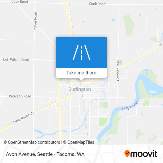 Mapa de Avon Avenue