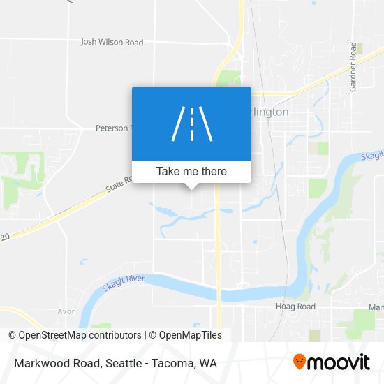 Mapa de Markwood Road