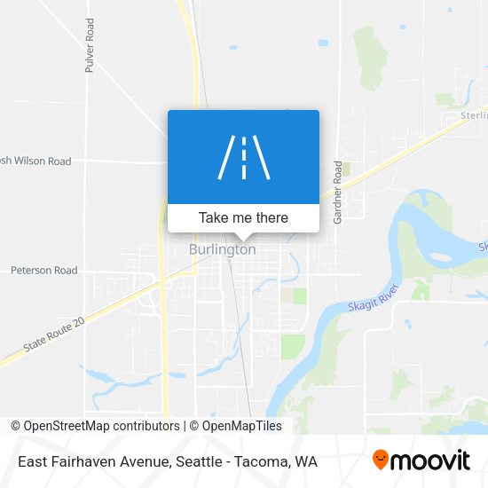 Mapa de East Fairhaven Avenue