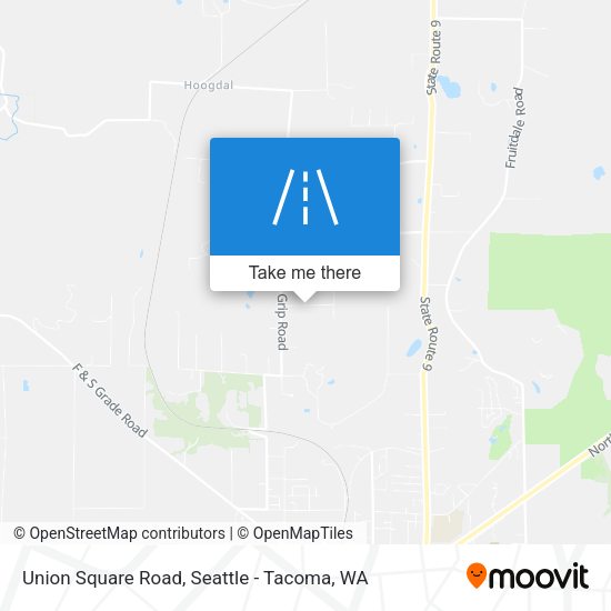 Mapa de Union Square Road