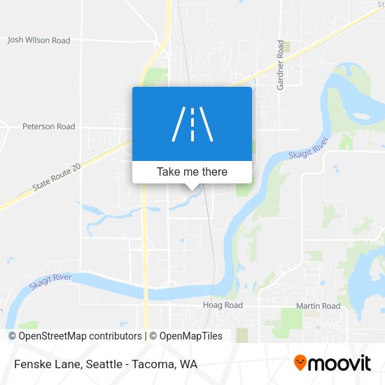 Fenske Lane map