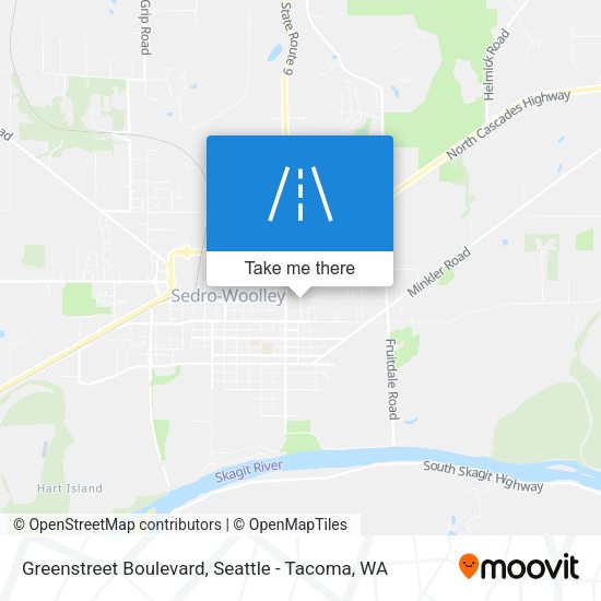 Greenstreet Boulevard map