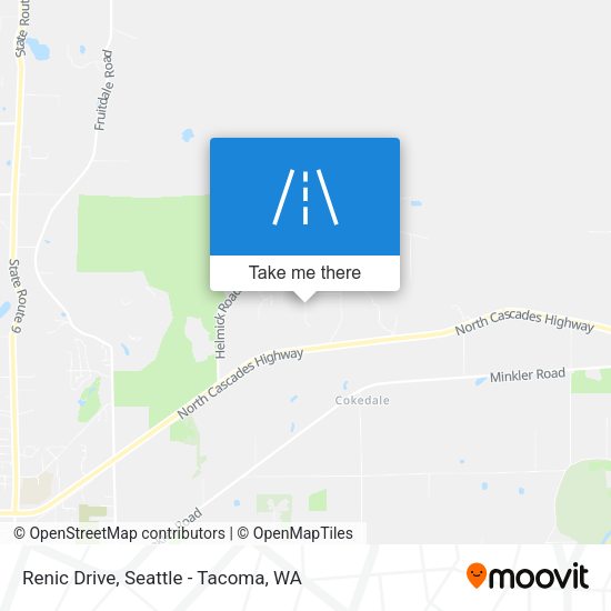 Mapa de Renic Drive