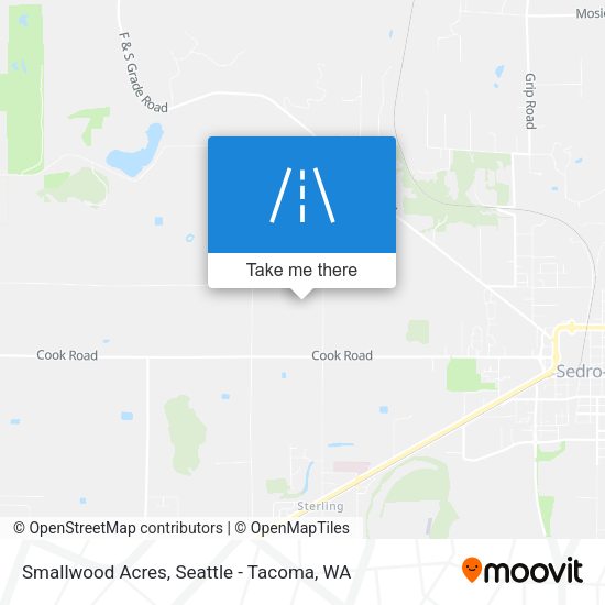 Smallwood Acres map