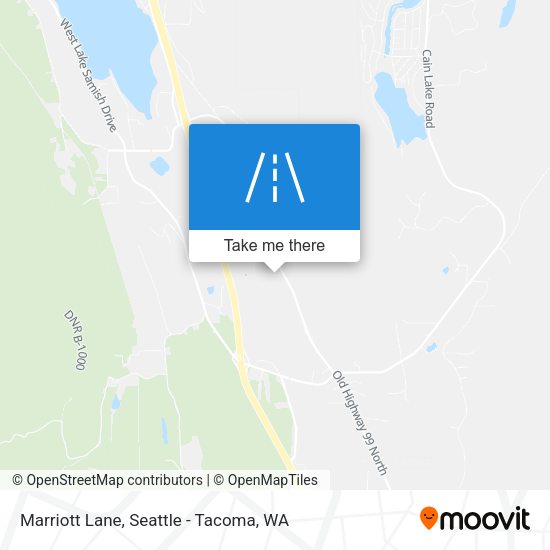 Mapa de Marriott Lane