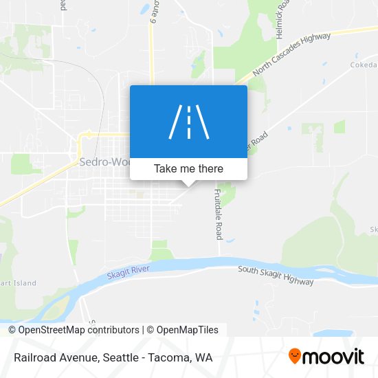 Mapa de Railroad Avenue
