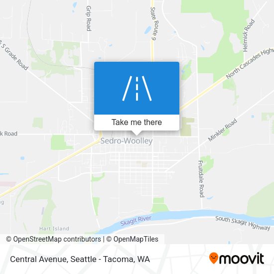 Mapa de Central Avenue