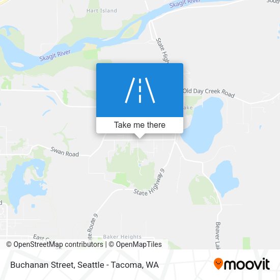 Mapa de Buchanan Street