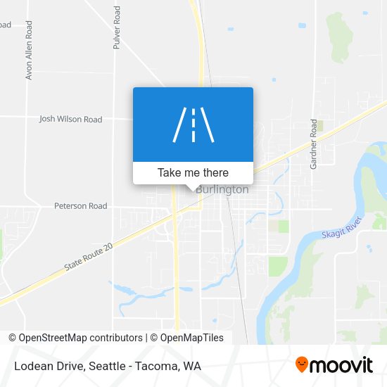 Mapa de Lodean Drive