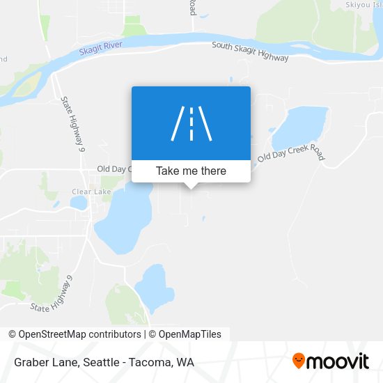 Graber Lane map