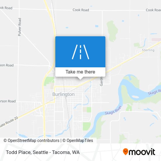 Todd Place map