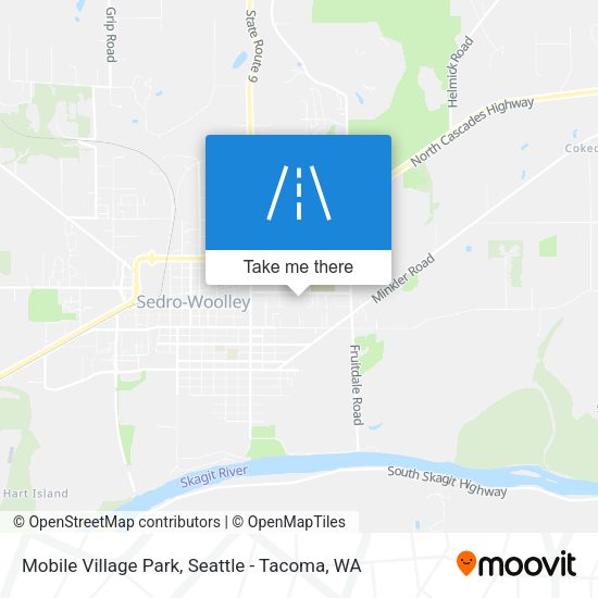 Mapa de Mobile Village Park
