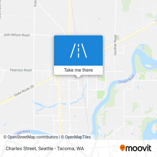 Mapa de Charles Street