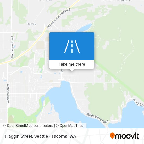 Haggin Street map