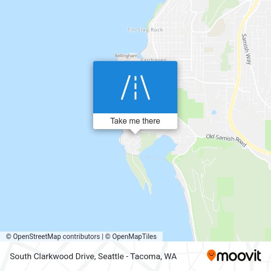 Mapa de South Clarkwood Drive