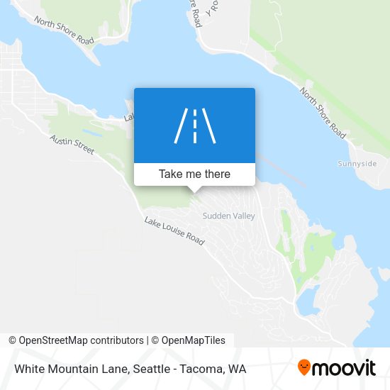 Mapa de White Mountain Lane