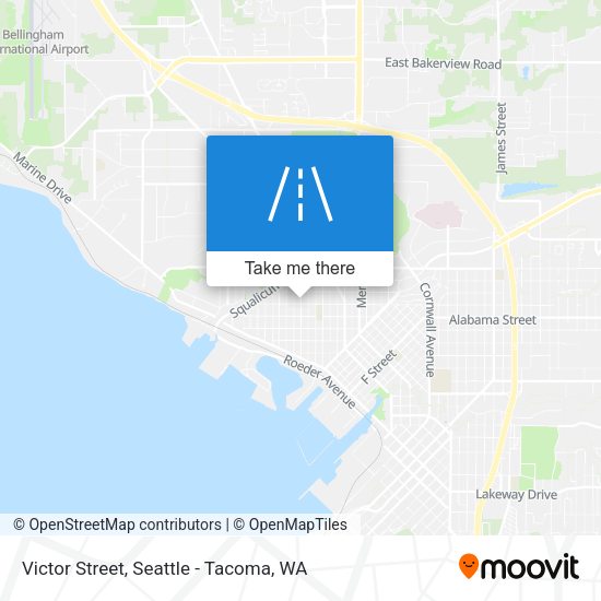 Victor Street map