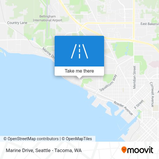 Mapa de Marine Drive