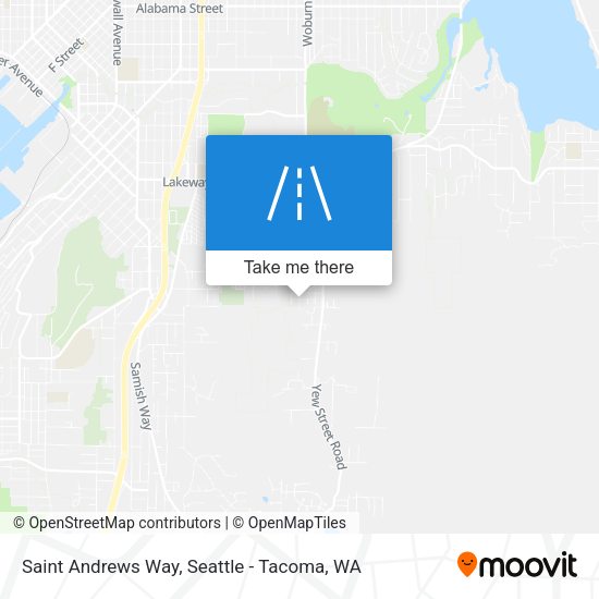 Mapa de Saint Andrews Way