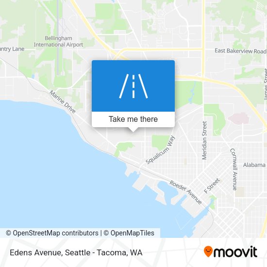 Mapa de Edens Avenue