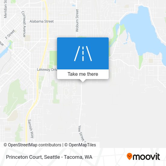 Princeton Court map