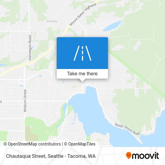 Chautaqua Street map