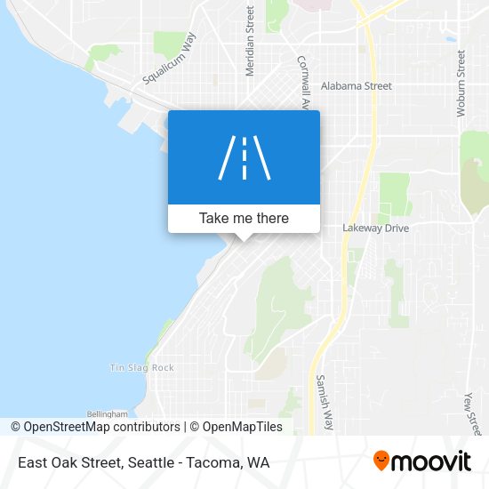 Mapa de East Oak Street