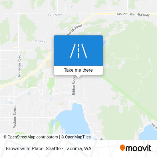 Brownsville Place map