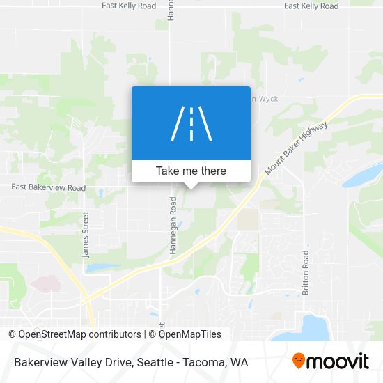 Mapa de Bakerview Valley Drive
