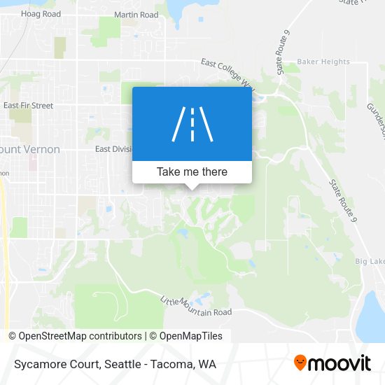 Sycamore Court map