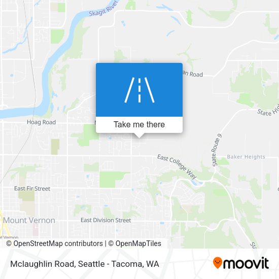 Mclaughlin Road map