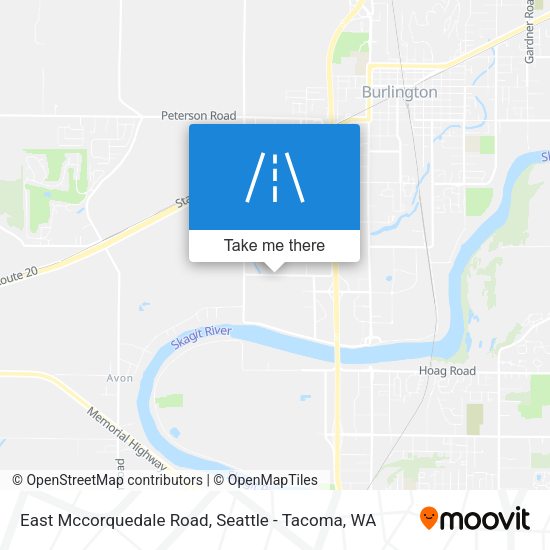 Mapa de East Mccorquedale Road