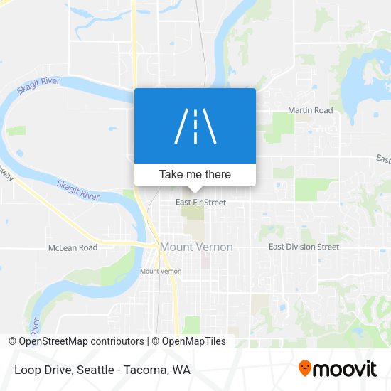 Loop Drive map